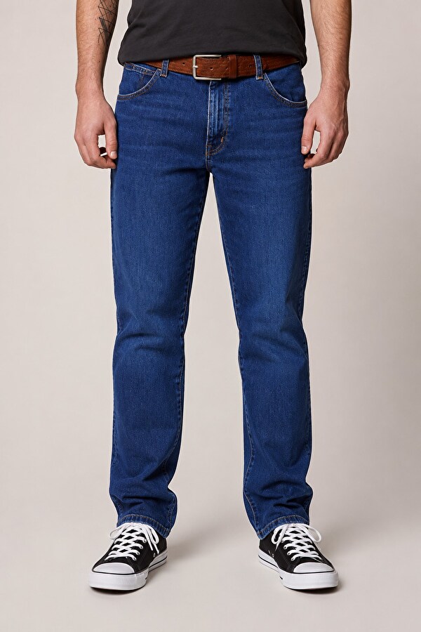 Джинсы Wrangler Texas Slim Slim Fit (W12ST112E) Синий