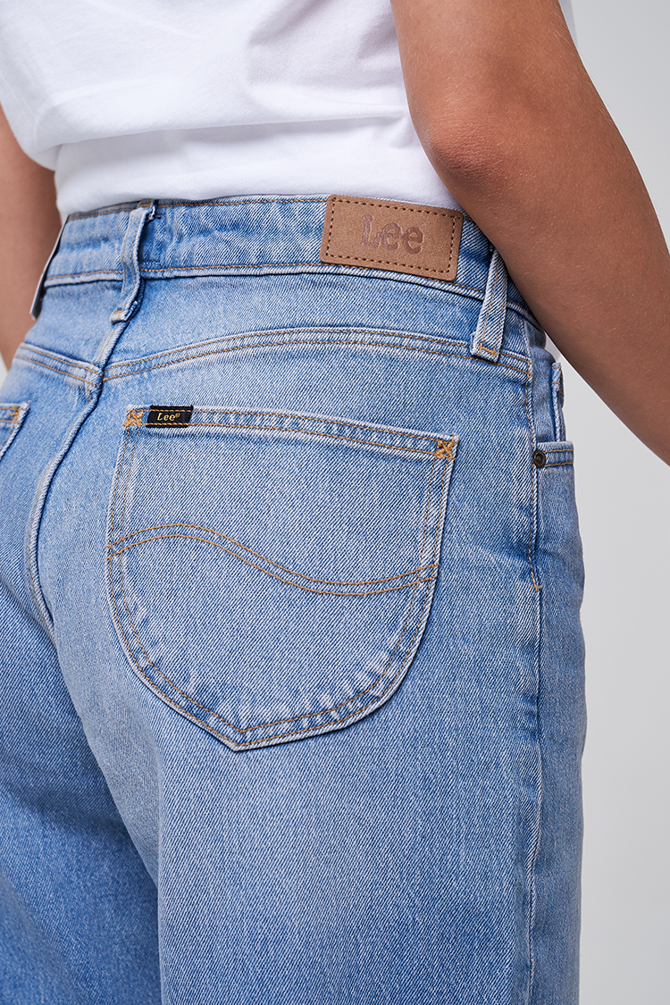 Джинси LEE Wide leg Wide Leg (L30SMWKP) Блакитний