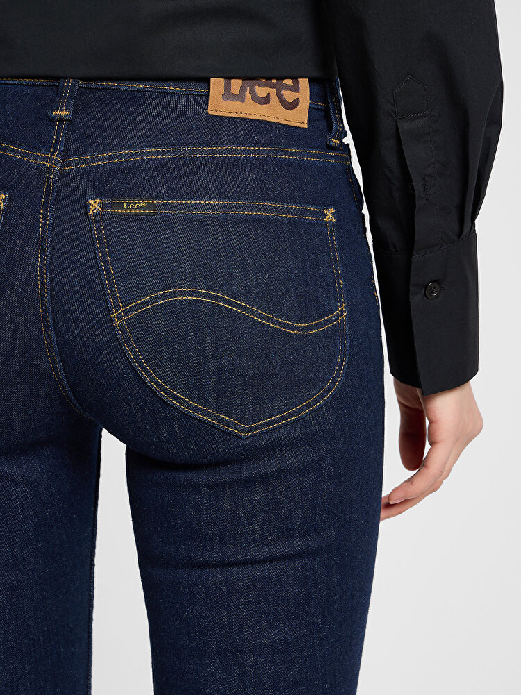 Джинсы LEE BREESE BOOT Skinny Fit (112367526) Синий