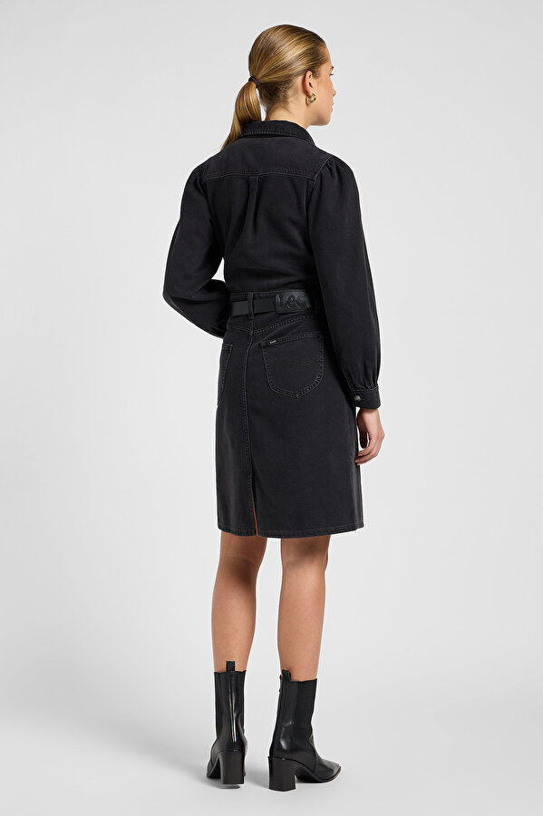Платье LEE LONG SLEEVE DRESS Regular Fit (112370995) Черный