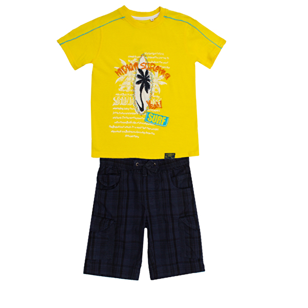 Костюм : Футболка и шорты Losan Mc baby boys (015802903/192) Лимонный