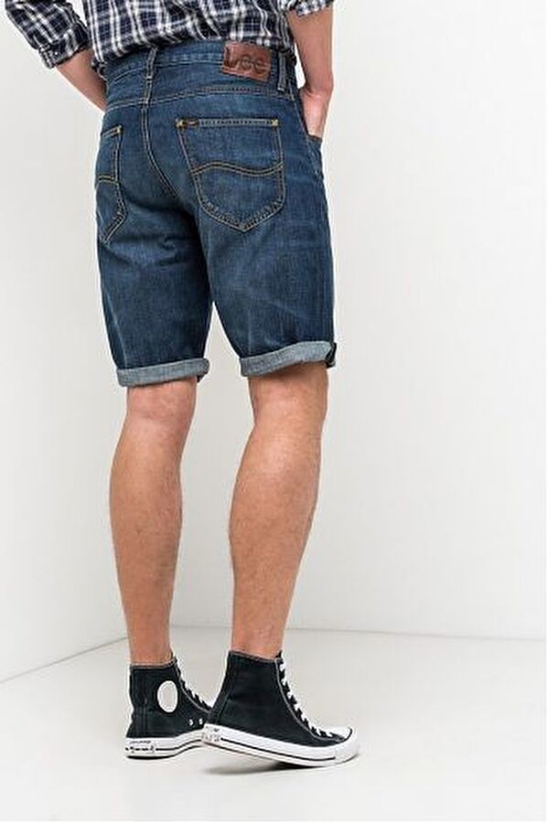 Шорты джинсовые LEE 5 Pocket Short Regular Fit (L73EDESU) Синий