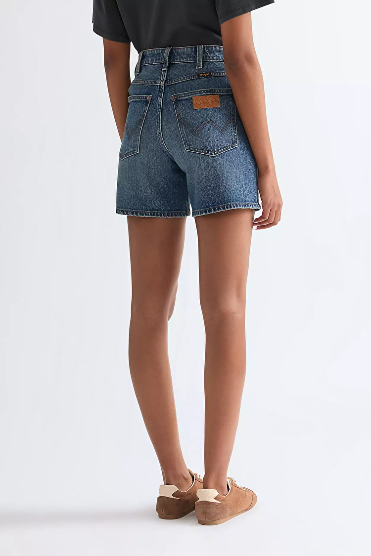 Шорты Wrangler COWBOY SHORT 5 INCH Relaxed Fit (112378216) Голубой