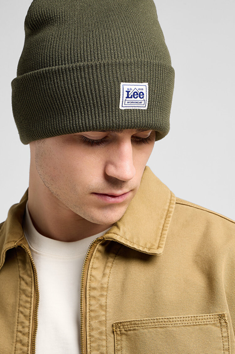 Шапка LEE WORKWEAR BEANIE Multiple Fits (112372691) Зеленый