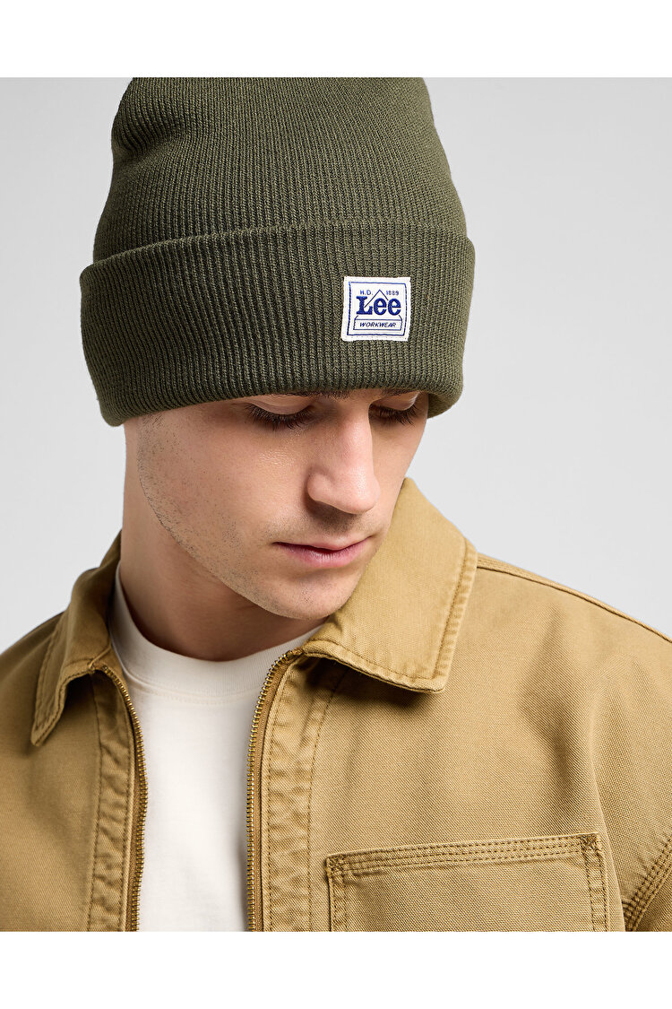Шапка LEE WORKWEAR BEANIE Multiple Fits (112372691) Зеленый