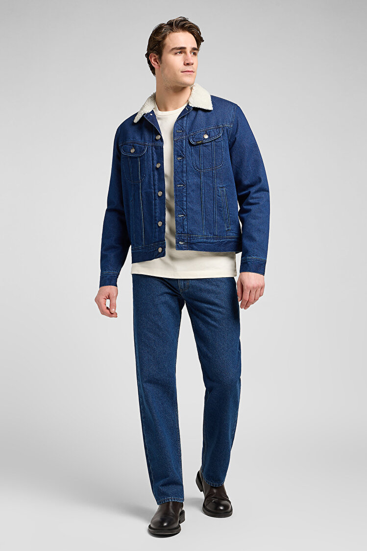 Шерпа LEE Sherpa Jacket Regular Fit (112370428) Синий