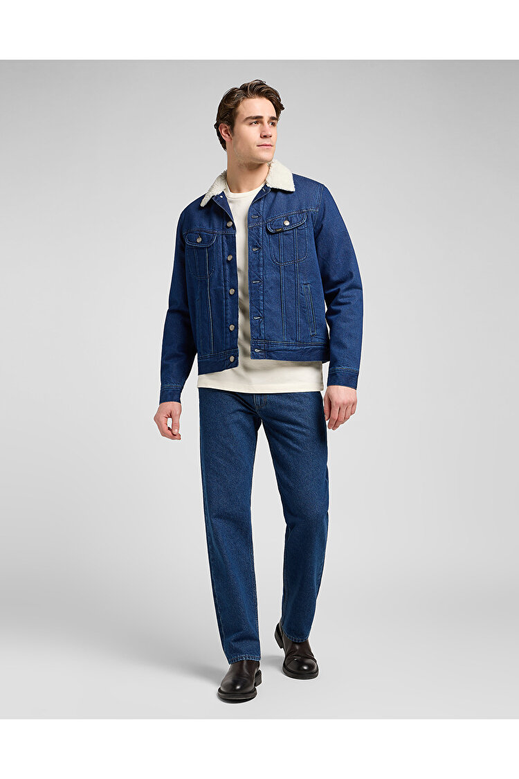 Шерпа LEE Sherpa Jacket Regular Fit (112370428) Синий
