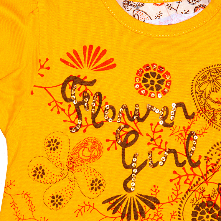 Футболка Losan Mc baby girls (018102904/18) Помаранчевий