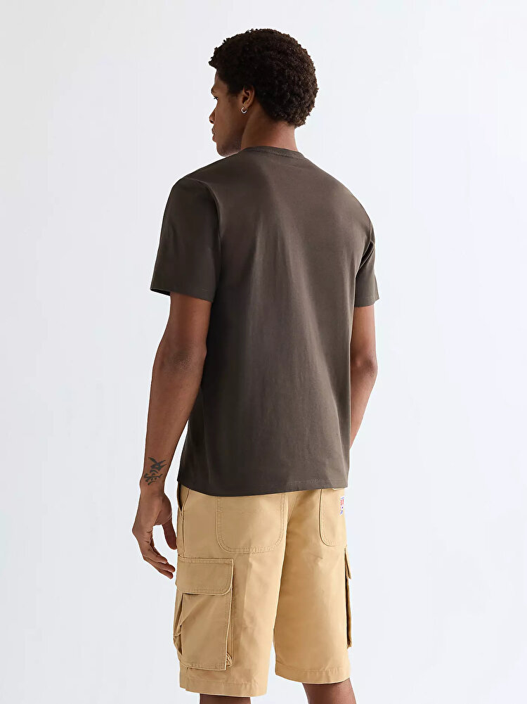 Футболка Wrangler EMBROIDERY TEE Regular Fit (112377991) Коричневий