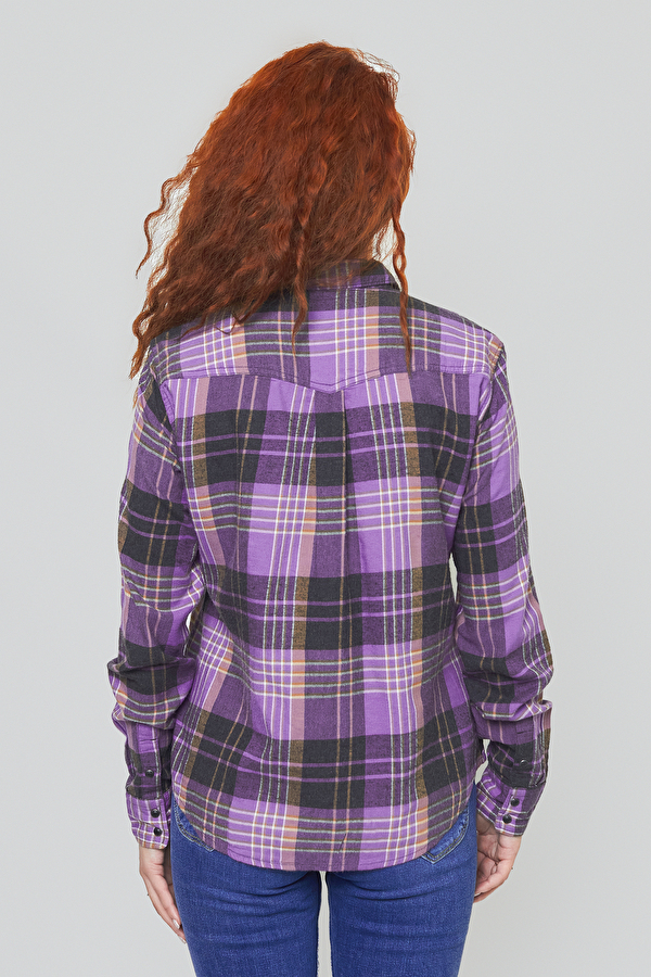 Рубашка LEE Regular Western Shirt Regular Fit (L45SXATI) Фиолетовый