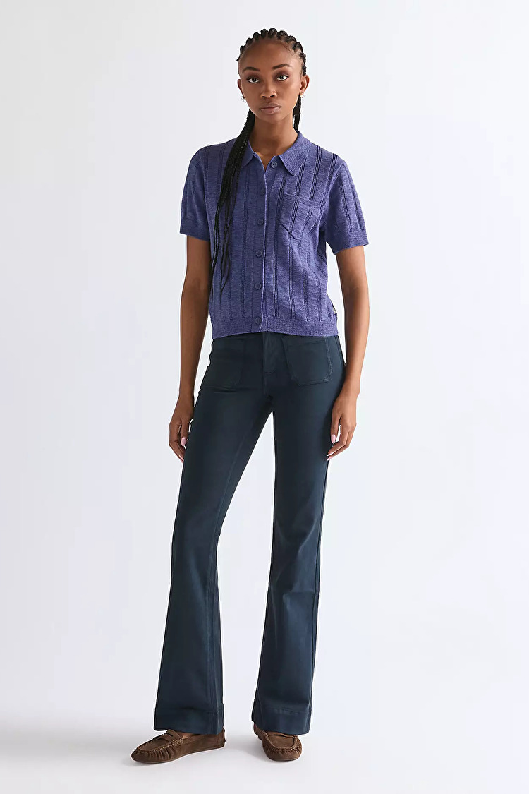 Поло Wrangler ONE POCKET POLO Slim Fit (112378106) Фіолетовий