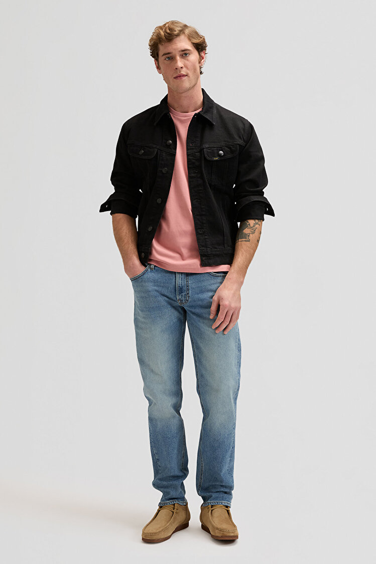 Футболка LEE SS PATCH LOGO TEE Regular Fit (112376927) Розовый