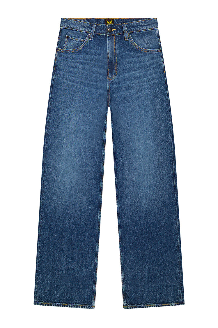 Джинси LEE RIDER LOOSE Loose Fit (112378933) Блакитний