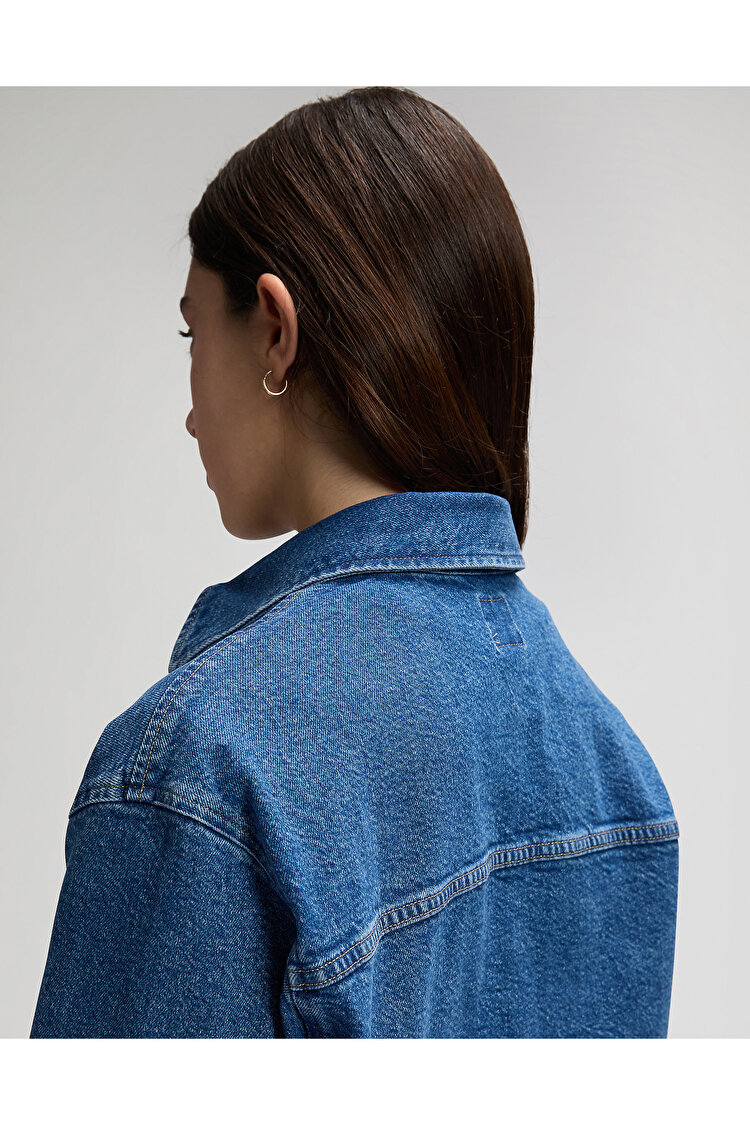 Верхня сорочка LEE UTILITY OVERSHIRT Relaxed Fit (112377054) Блакитний