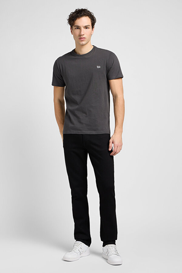 Футболка LEE Patch Logo Tee Regular Fit (112113584-L60UFQON) Чорний