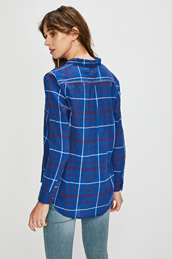 Рубашка LEE One Pocket Shirt Oversized (L44JXDKS) Ярко-голубой