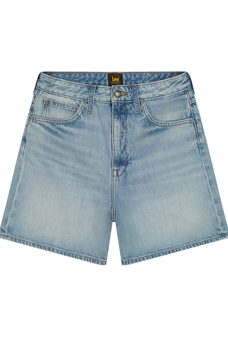 Шорты LEE Stella Short Brand New (112363786) Голубой