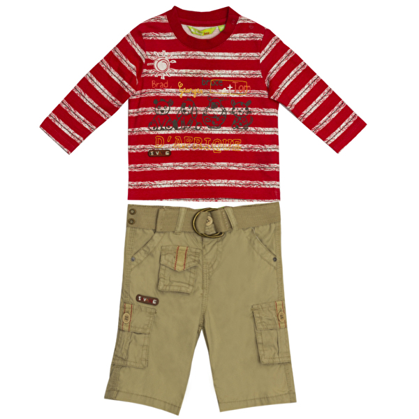 Комплект: Джемпер, брюки Losan Mc baby boys (017803603/579) Червоний
