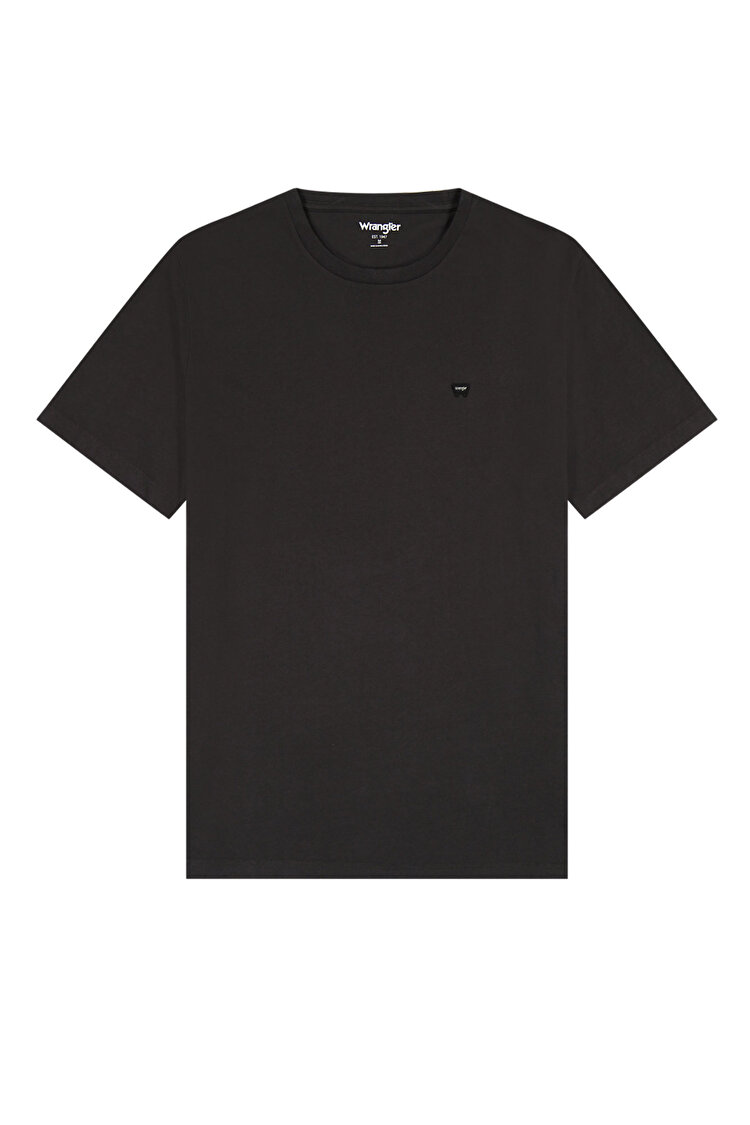 Футболка Wrangler Sign Off Tee Regular Fit (112351320) Черный