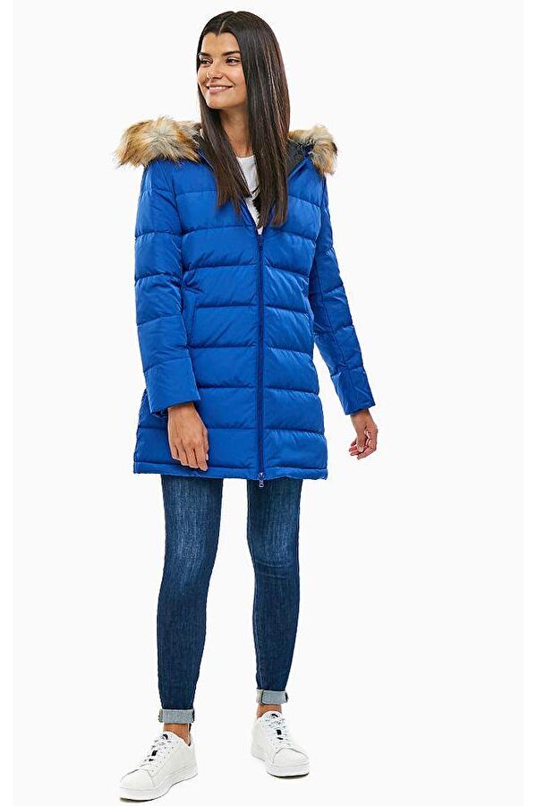 Куртка длинная Wrangler Long Puffer Regular Fit (W4126VJ7K) Синий