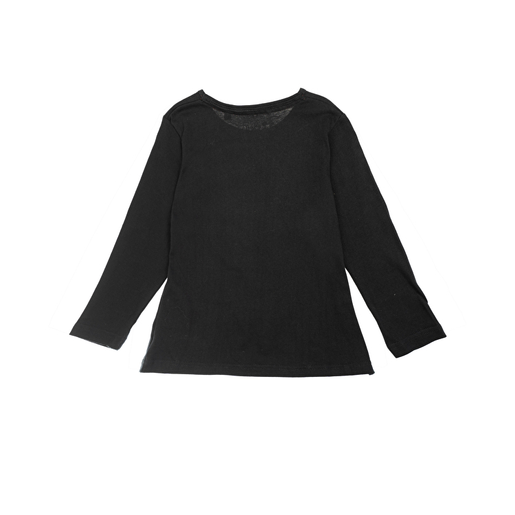 Футболка с длинным рукавом Losan Mc baby girls (126-1056AD/63) Черный
