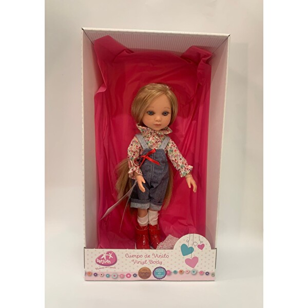 Кукла Eva articulada peto vaquero 35 см BERJUAN (5820)