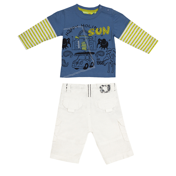 Комплект: Джемпер, брюки Losan Mc baby boys (017804203/485) Різнокольоровий