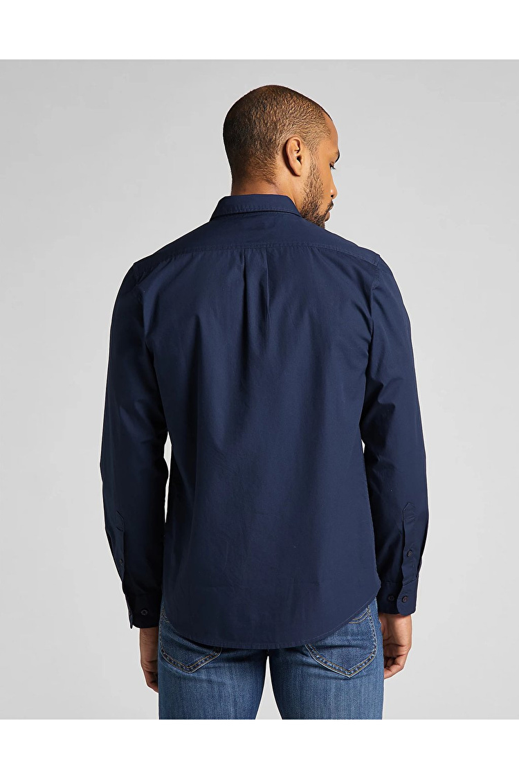 Рубашка LEE Lee Button Down Regular Fit (L880JK35) Темно-синий