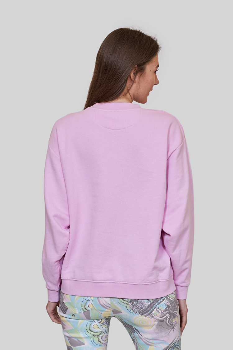 Свитшот Wrangler Retro Sweatshirt Regular Fit (W6N0HAP34) Розовый