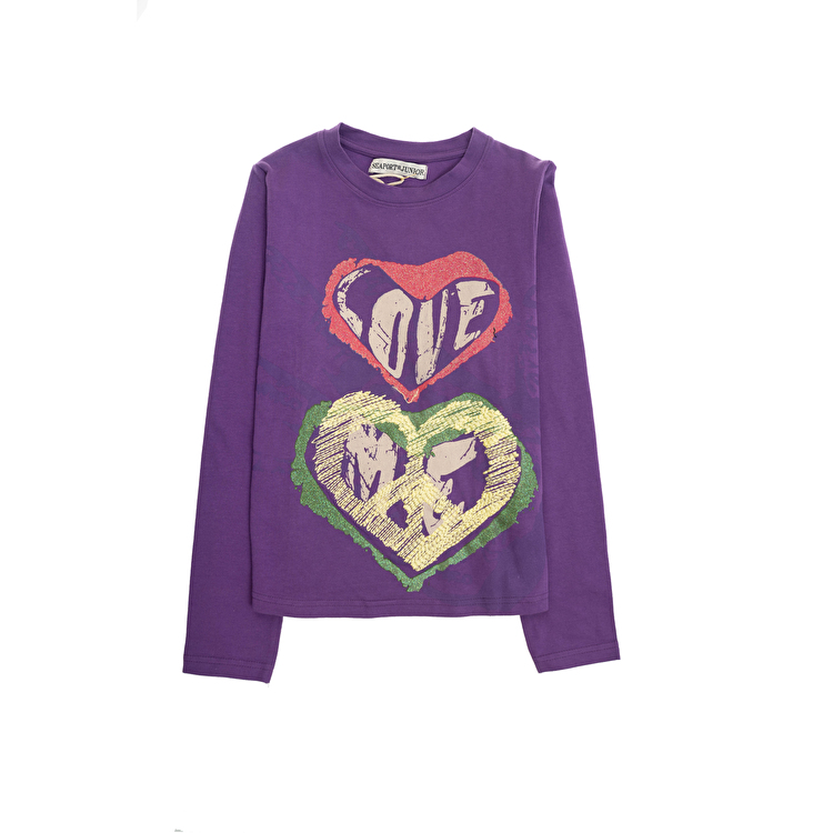 Футболка з довгим рукавом SEAPORT Junior (9711) Фіолетовий