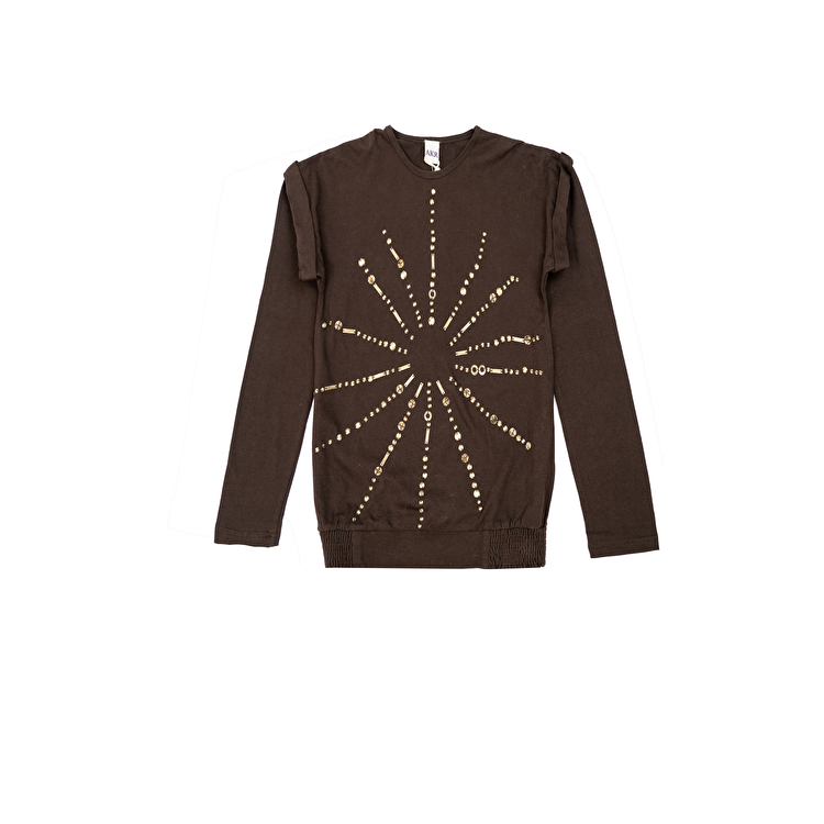 Футболка с длинным рукавом AKR KIDS Infantil (106071) Коричневый