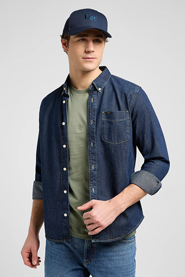 Кепка LEE LEE CAP Multiple Fits (112372710) Синий