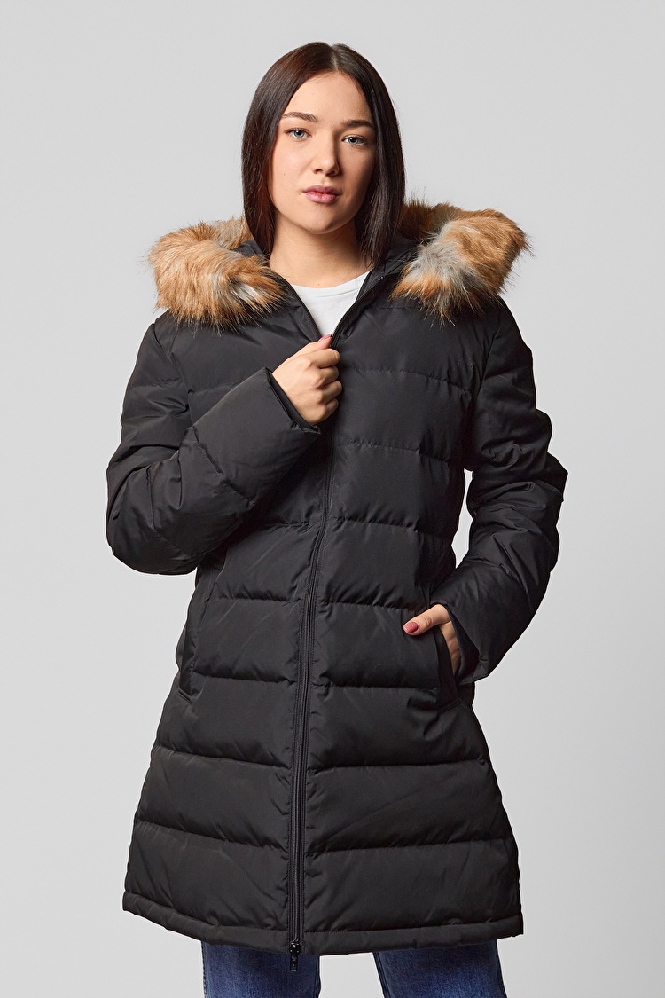 Куртка довга Wrangler Long Puffer Regular Fit (W4126VJ01) Чорний