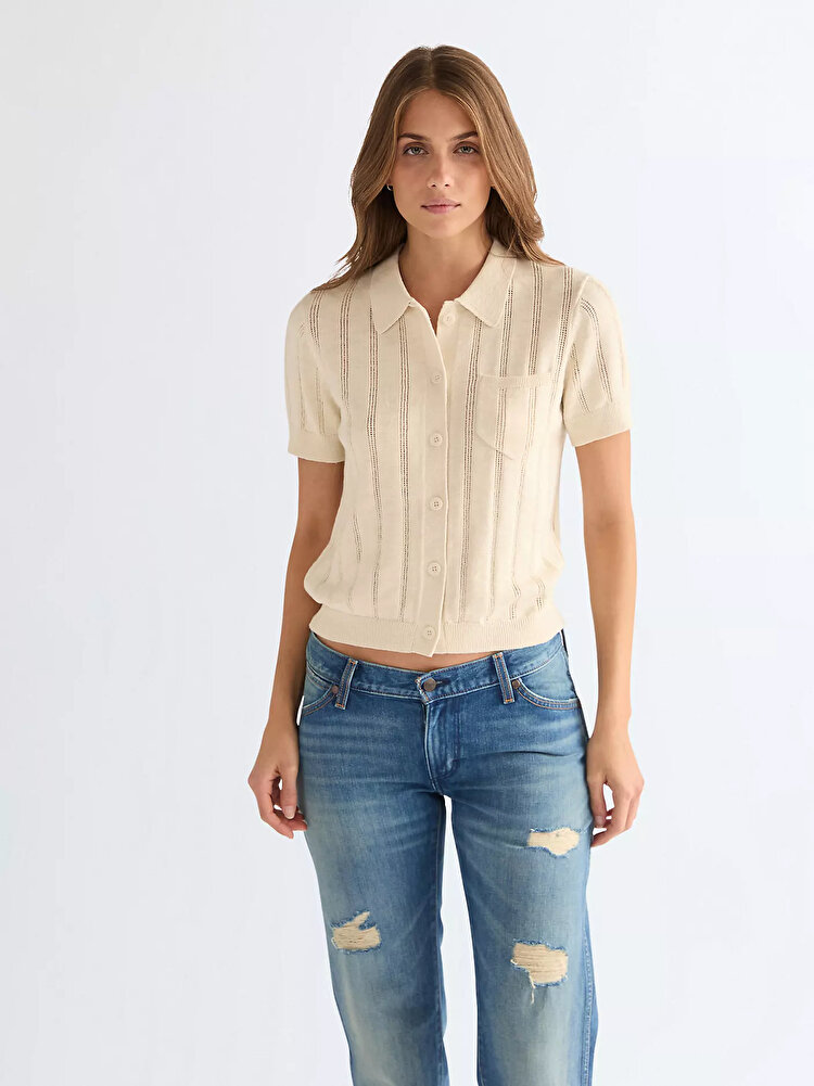 Поло Wrangler ONE POCKET POLO Slim Fit (112378094) Білий