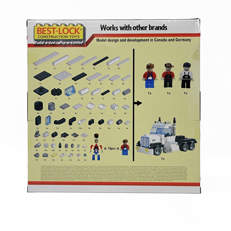 Конструктор Грузовик 240 деталей BEST-LOCK (24063)