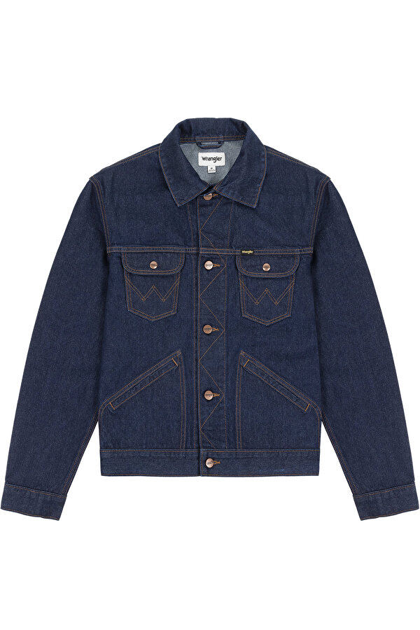 Куртка джинсовая Wrangler 124MJ Regular Fit (112341042) Синий