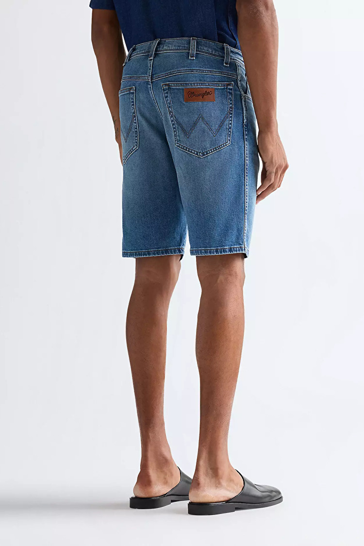 Шорти Wrangler Texas shorts Regular Fit (112377790) Блакитний