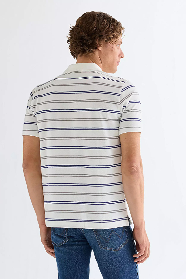 Поло Wrangler Polo shirt Regular Fit (112378958) Білий