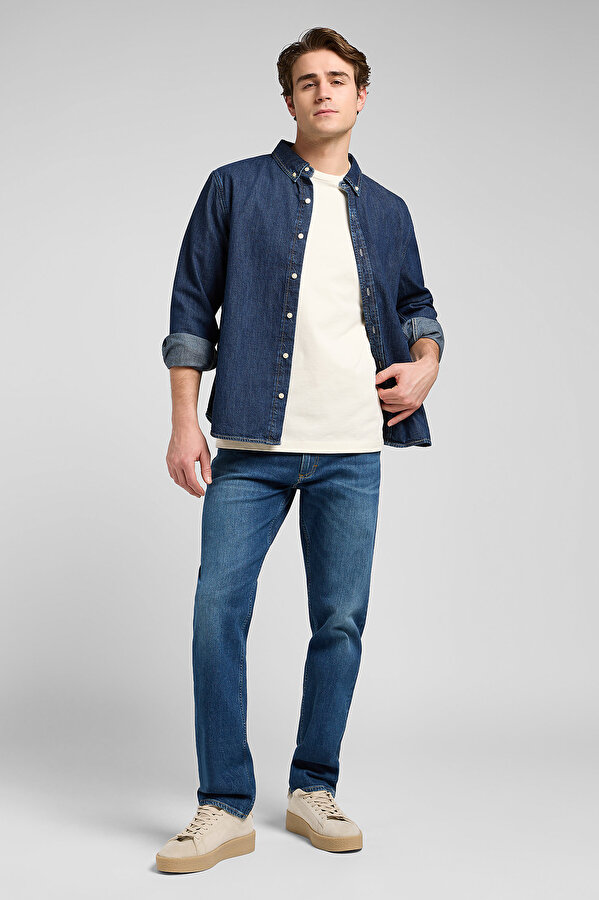 Джинсы LEE WEST Regular Fit (112370658) Синий
