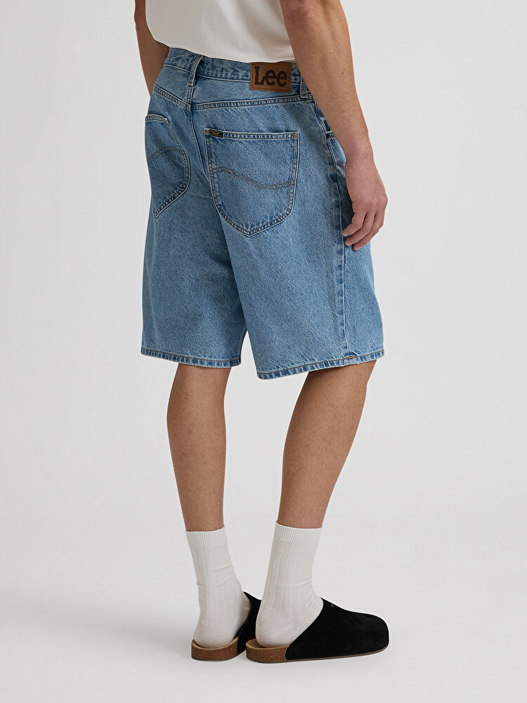 Шорты LEE ASHER SHORT Loose Fit (112376919) Голубой