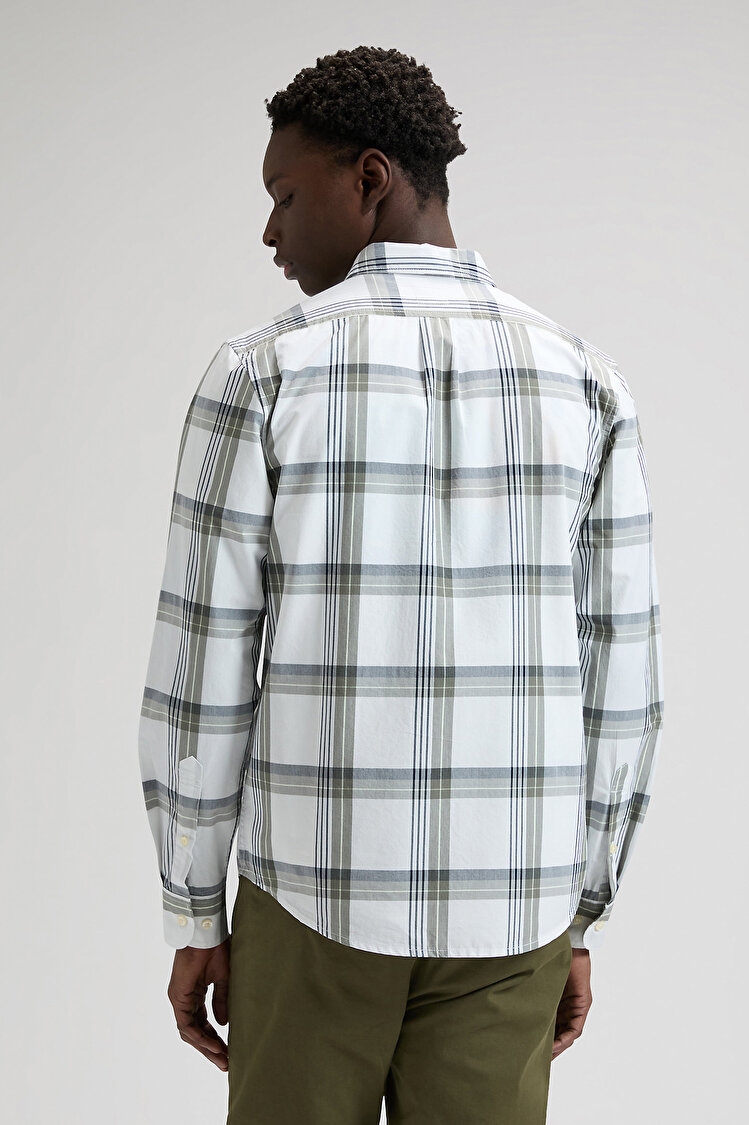 Рубашка LEE Lee Button Down Regular Fit (112376563) Оливковый