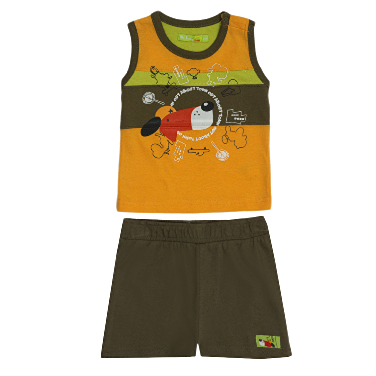 Комплект: Майка та шорти Losan Mc baby boys (017800203/18) Помаранчевий