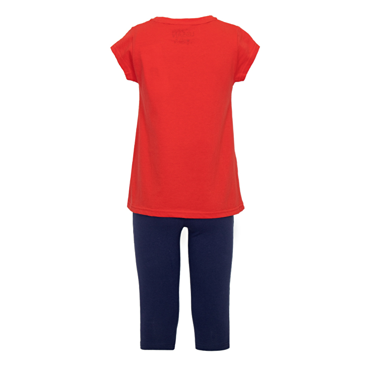 Комплект: Туніка з легінсами Losan Kids girls (416-8025AD/509) Червоний, синій