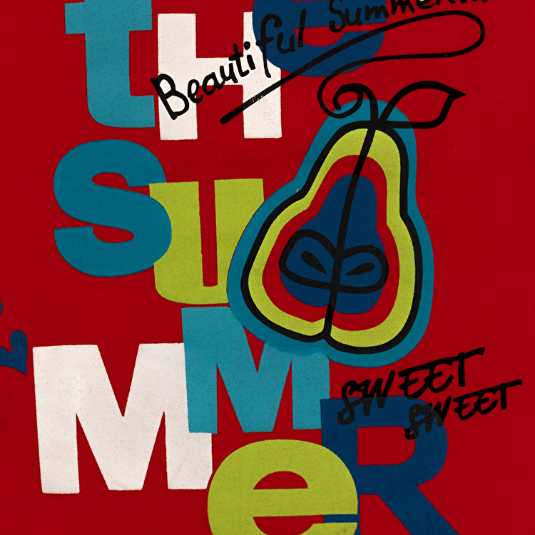 Футболка Losan Junior girls (314-1208AB/509) Червоний