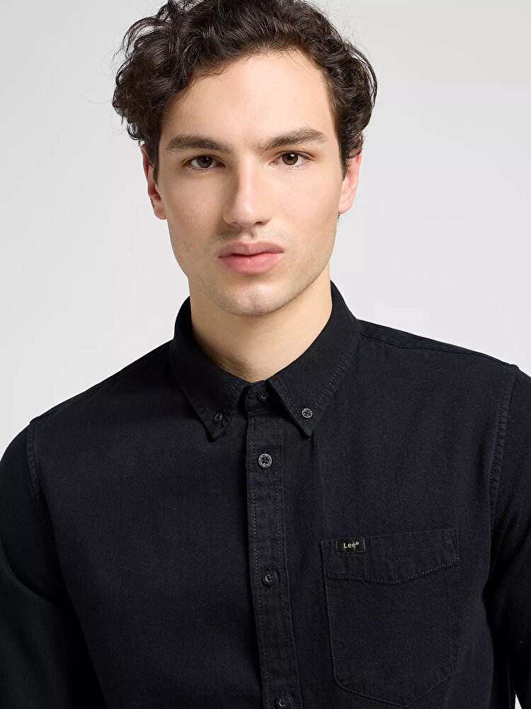 Сорочка джинсова LEE Button Down Shirt Regular Fit (112330674-L880PA01) Чорний