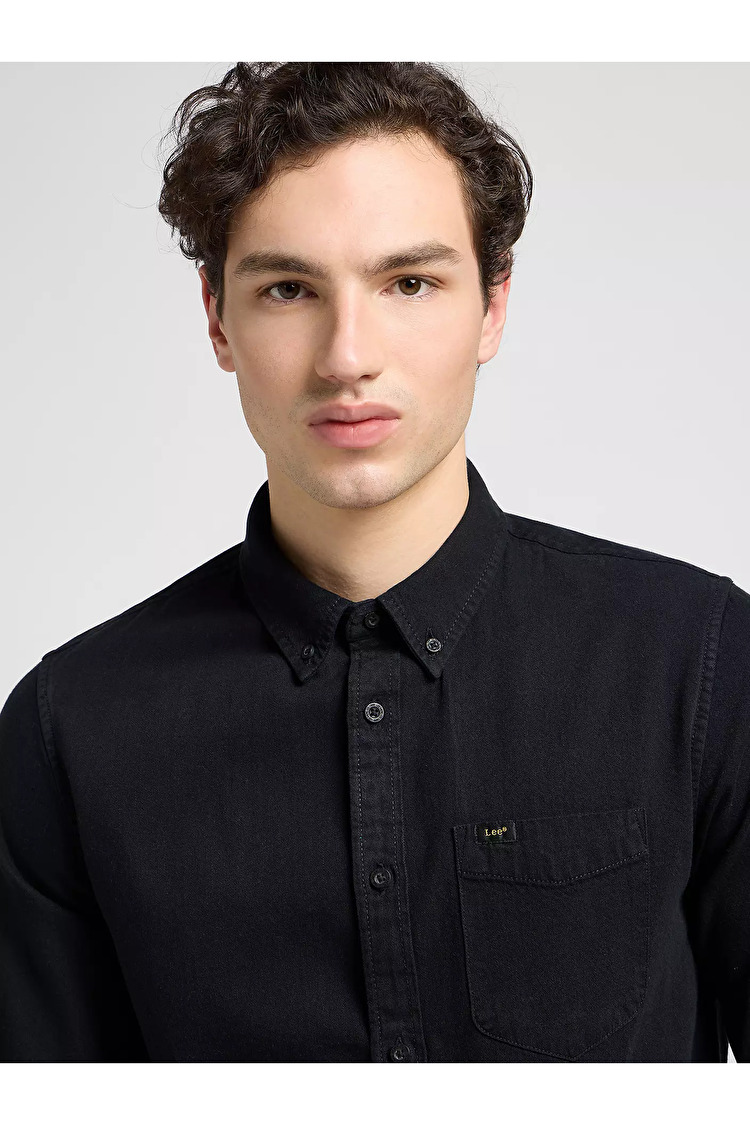 Сорочка джинсова LEE Button Down Shirt Regular Fit (112330674-L880PA01) Чорний
