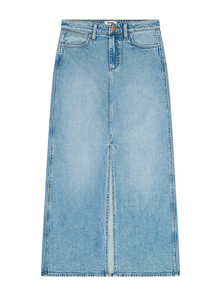Юбка Wrangler MAXI SKIRT Regular Fit (112378278) Голубой