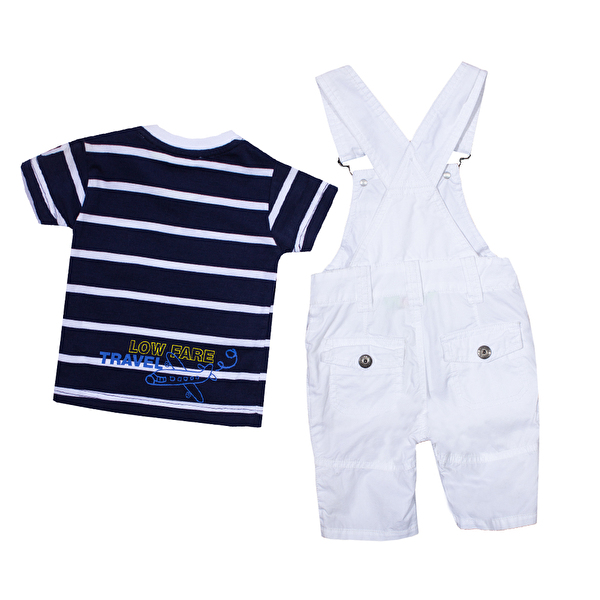 Комплект: Футболка та комбінезон Losan Mc baby boys (017804803/32) Темно-синій