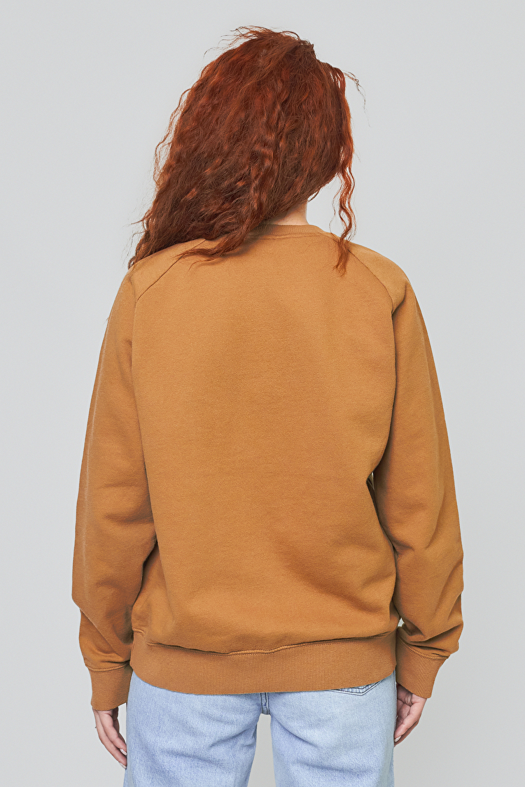 Свитшот LEE Crew Neck Sweatshirt Regular Fit (L53ATXSZ) Коричневый