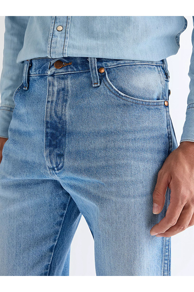 Джинси Wrangler 13MWZ Boot Fit (112378998) Блакитний